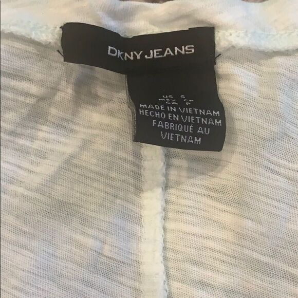 🍀dkny jeans short cap sleeve top🍀 - Picture 2 of 7